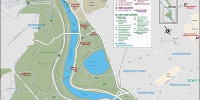 Карта фэрмаунт парк Филаделфији